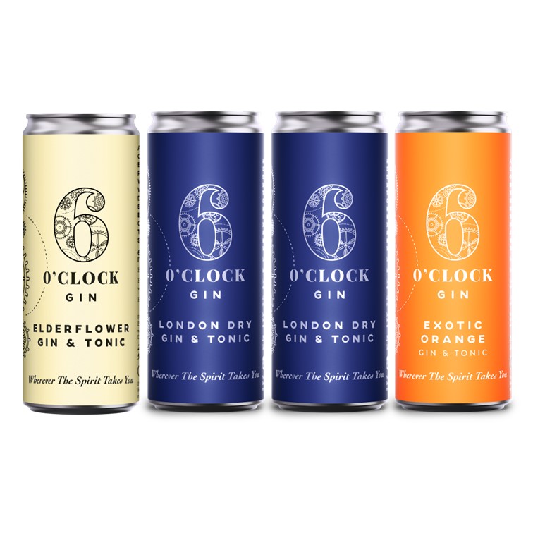 Ready To Drink Gin Cocktails Selection Gift Box