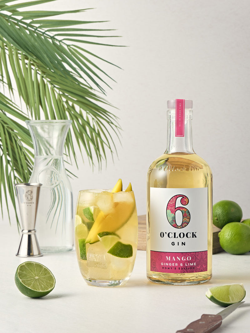 Mango, Ginger and Lime Collins