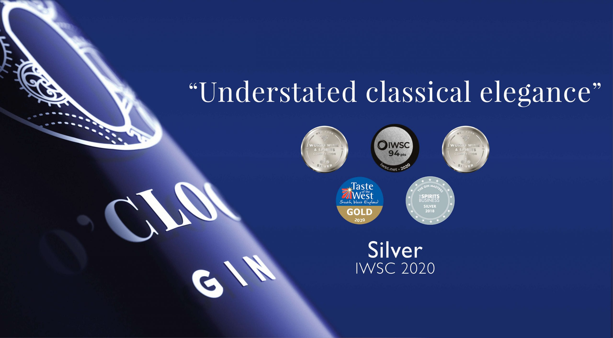 Gin Ranks Celebrating a decade of world class, award-winning gins – 6 O'clock Gin