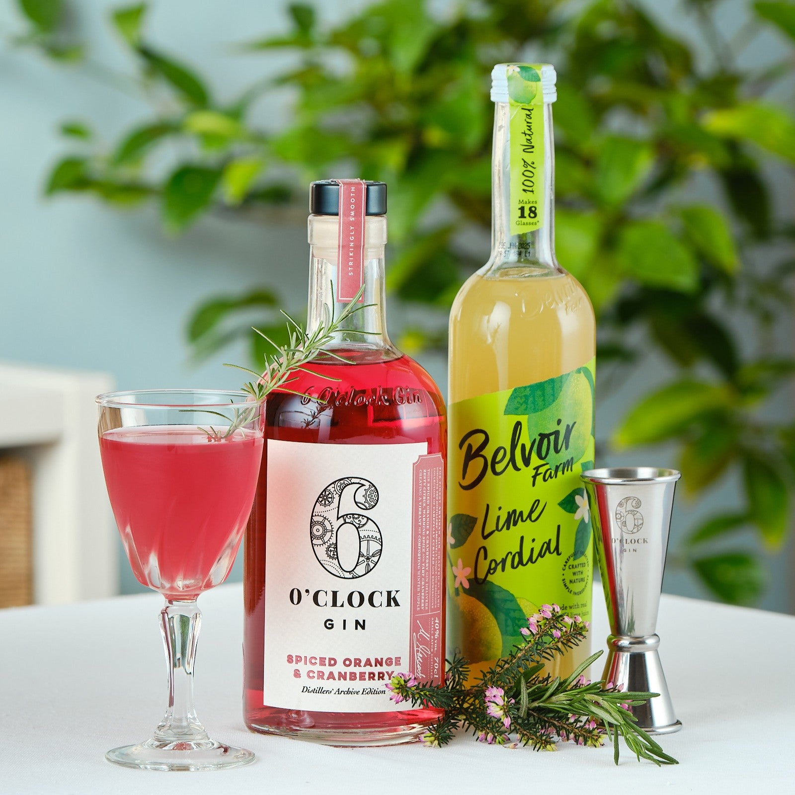 Spiced Orange & Cranberry Gimlet – 6 O'clock Gin
