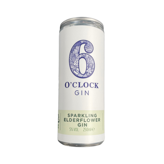 Sparkling Elderflower Gin (case of 12)